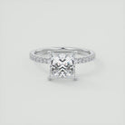 moissanite jewelry with art nouveau-inspired aesthetics