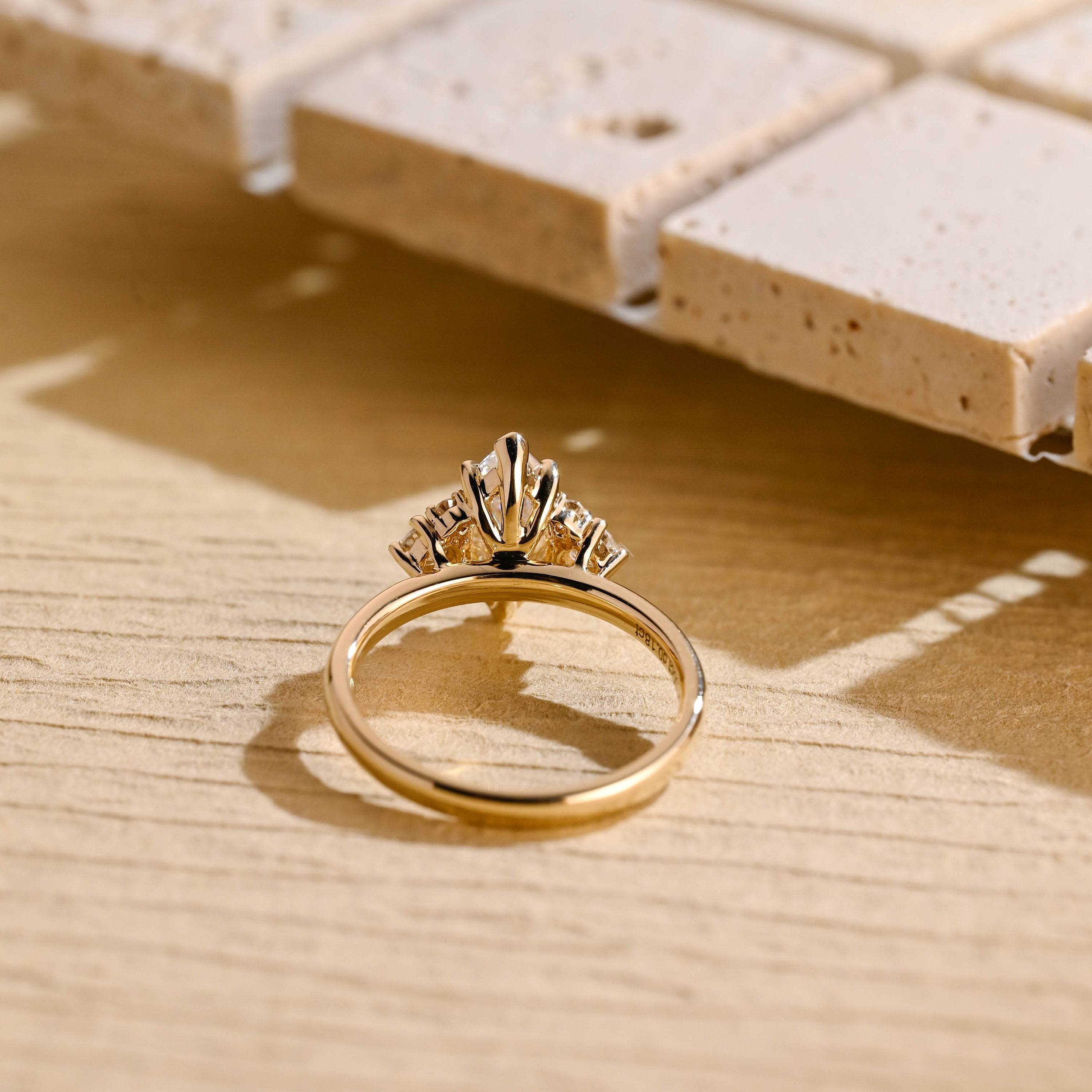 Marquise Cluster Ring