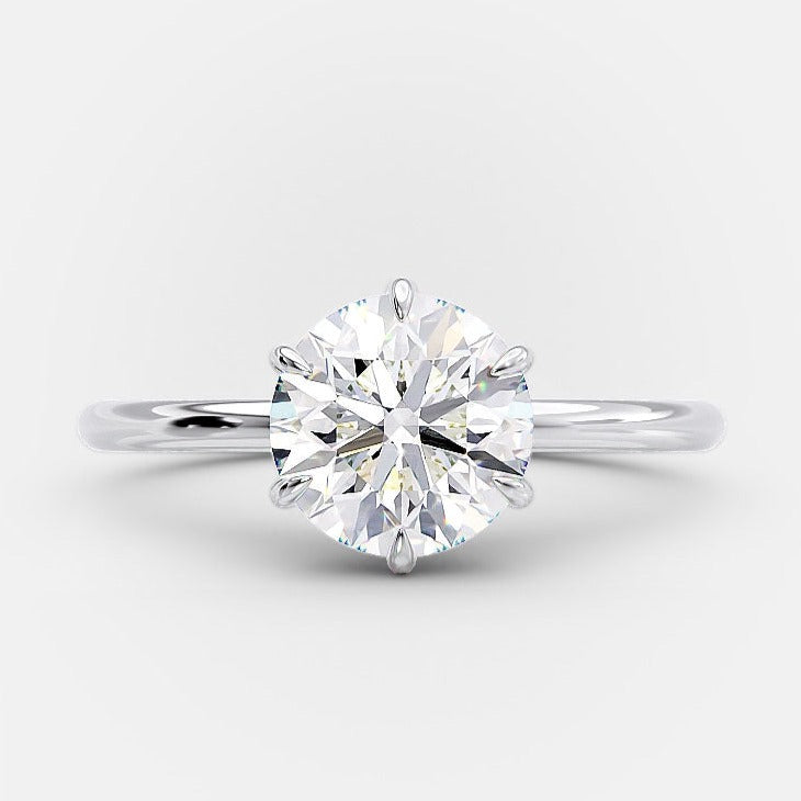 titanium moissanite ring