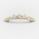 round-cut-curved-style-moissanite-wedding-band