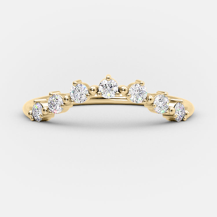 round-cut-curved-style-moissanite-wedding-band