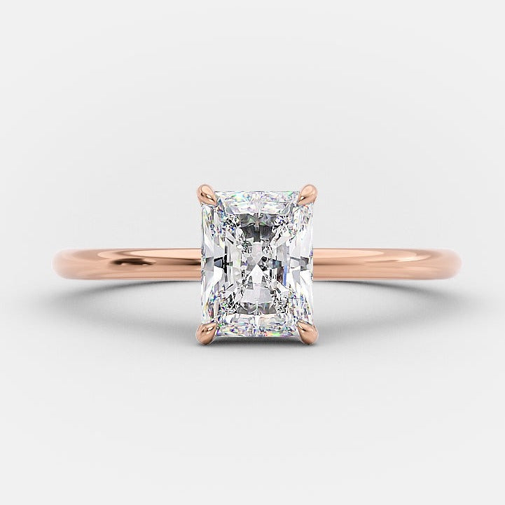 moissanite rings vintage style