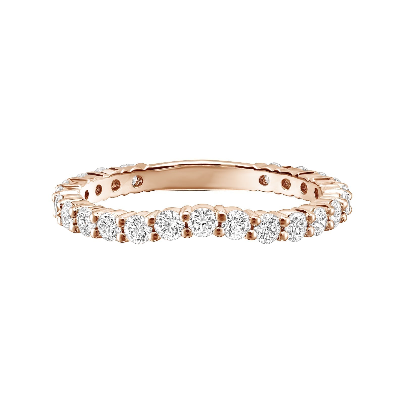 round-shaped-moissanite-semi-eternity-wedding-band