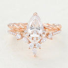 pear-moissanite-cluster-bridal-ring-set-6