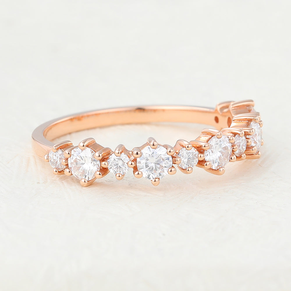 round-shaped-moissanite-half-eternity-wedding-band