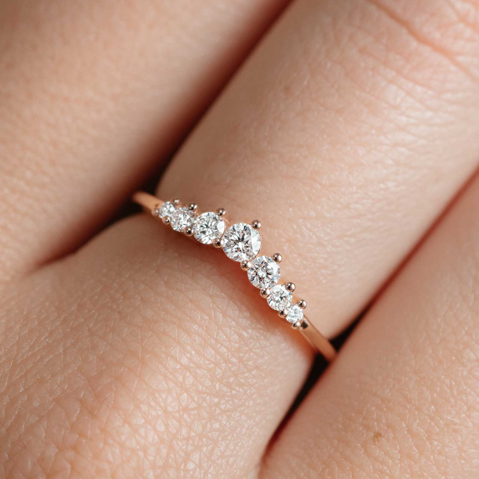 round-shaped-moissanite-seven-stones-wedding-band