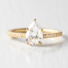 Moissanite jewelry set for wedding anniversary celebration