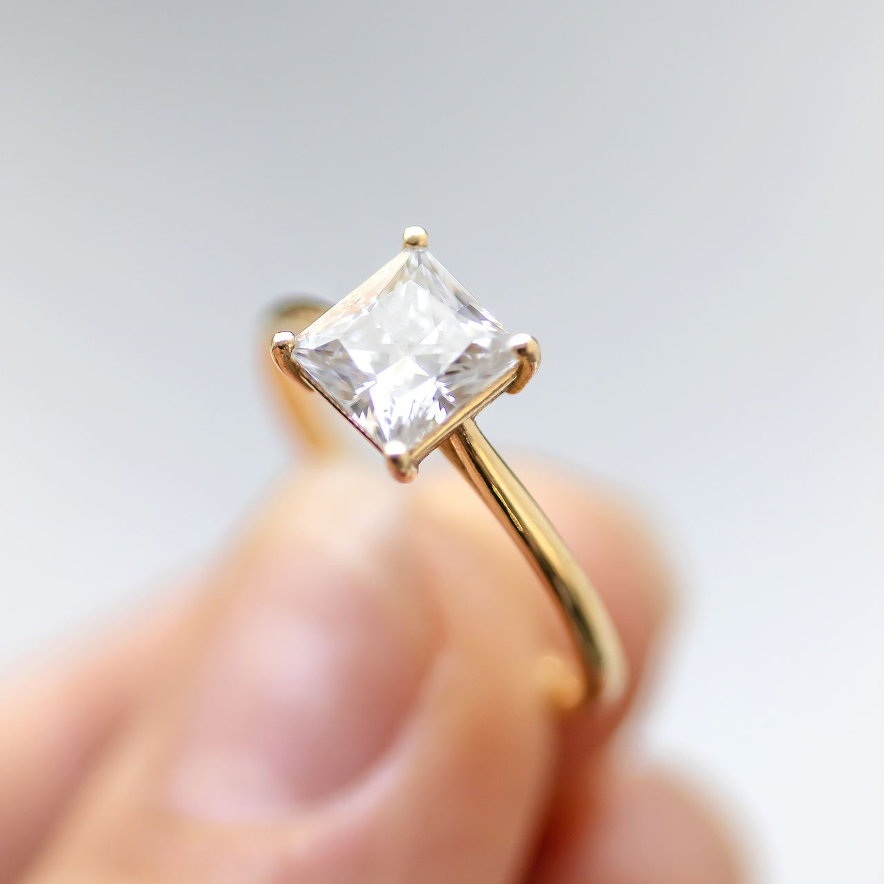 Moissanite jewelry sets with earrings