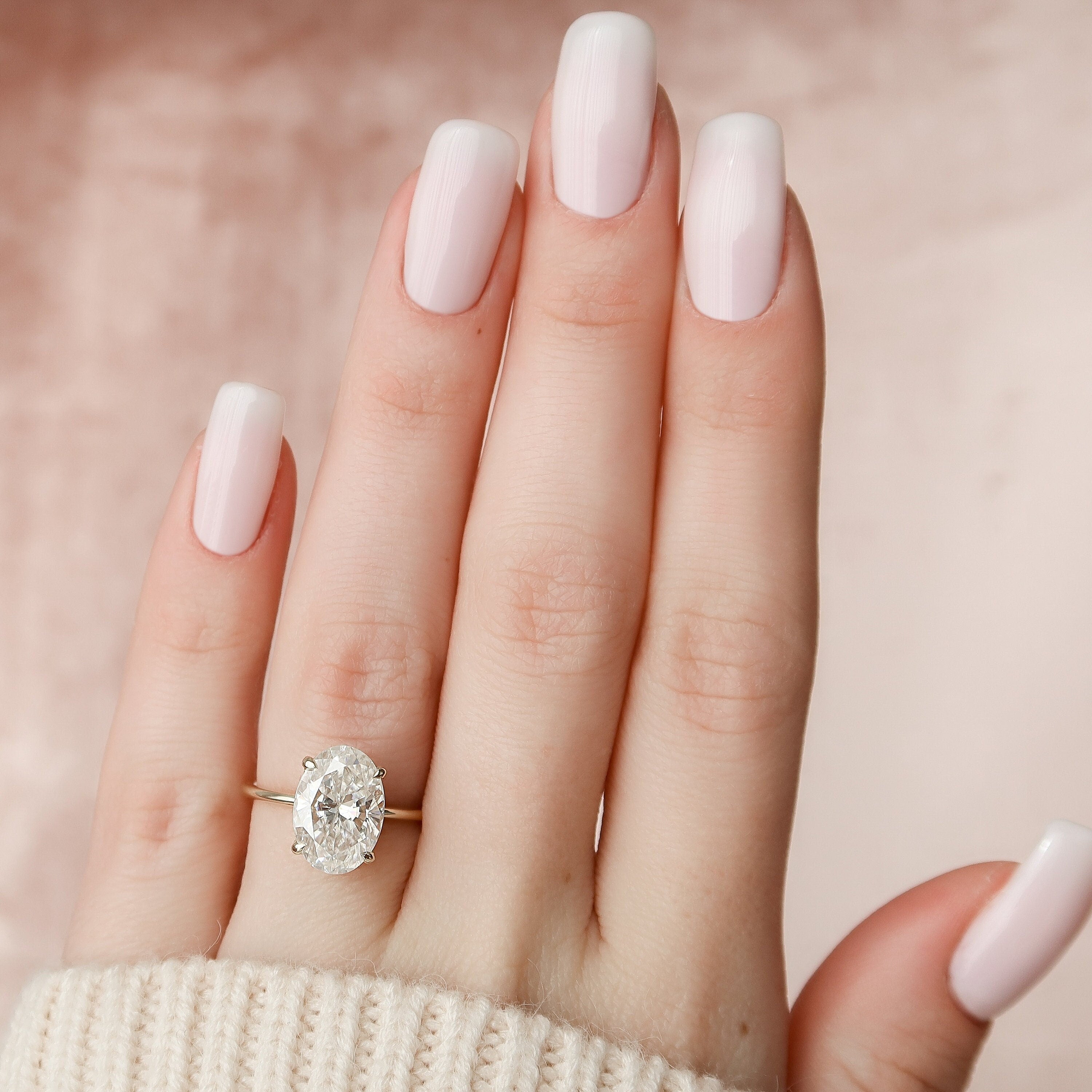 Moissanite engagement rings with financing