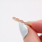 round-cut-milgrain-style-moissanite-wedding-band