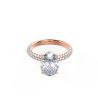 Moissanite diamond marquise pendant necklace