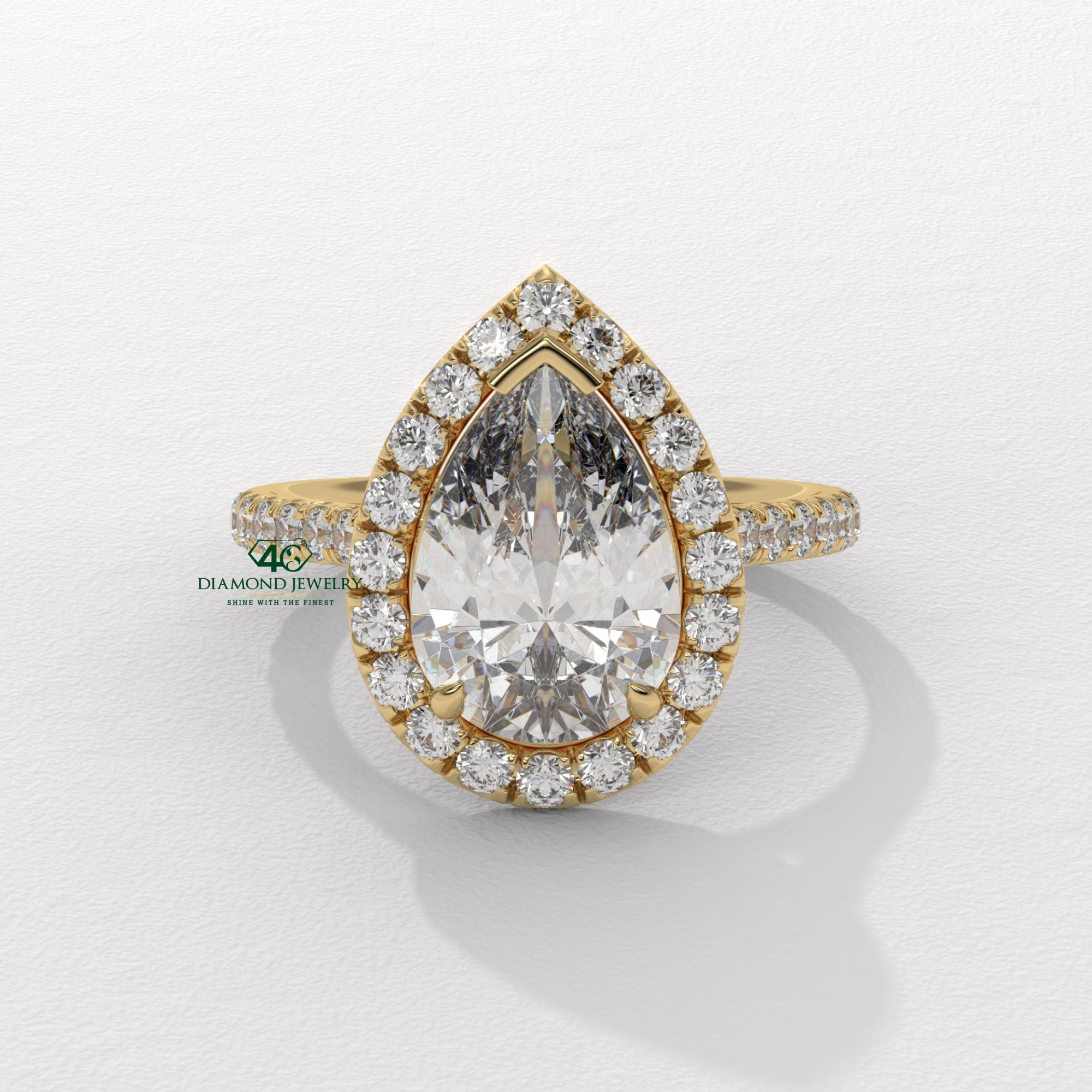 pear diamond engagement ring, pear shaped diamond ring, gold pear diamond ring, pear cut diamond engagement ring