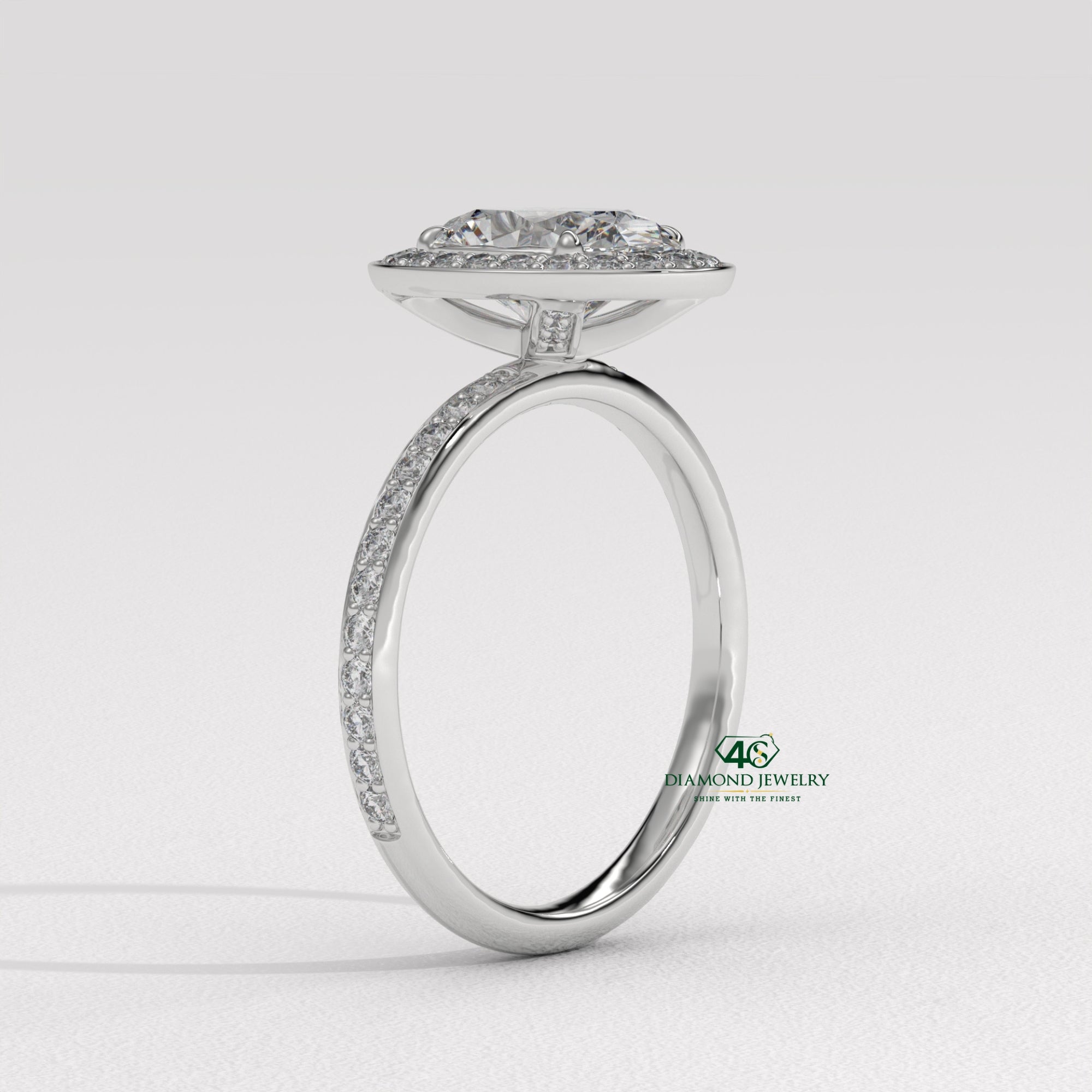 modern oval engagement ring, oval cut diamond with side stones, oval diamond three stone ring, oval cut diamond ring setting, oval diamond prong setting, luxury oval diamond ring