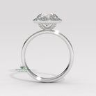 elegant round diamond ring, round diamond prong setting, luxury gold diamond ring, dainty round cut ring