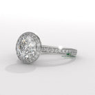 white gold diamond ring, rose gold engagement ring, yellow gold diamond ring, classic round diamond ring, vintage round cut ring