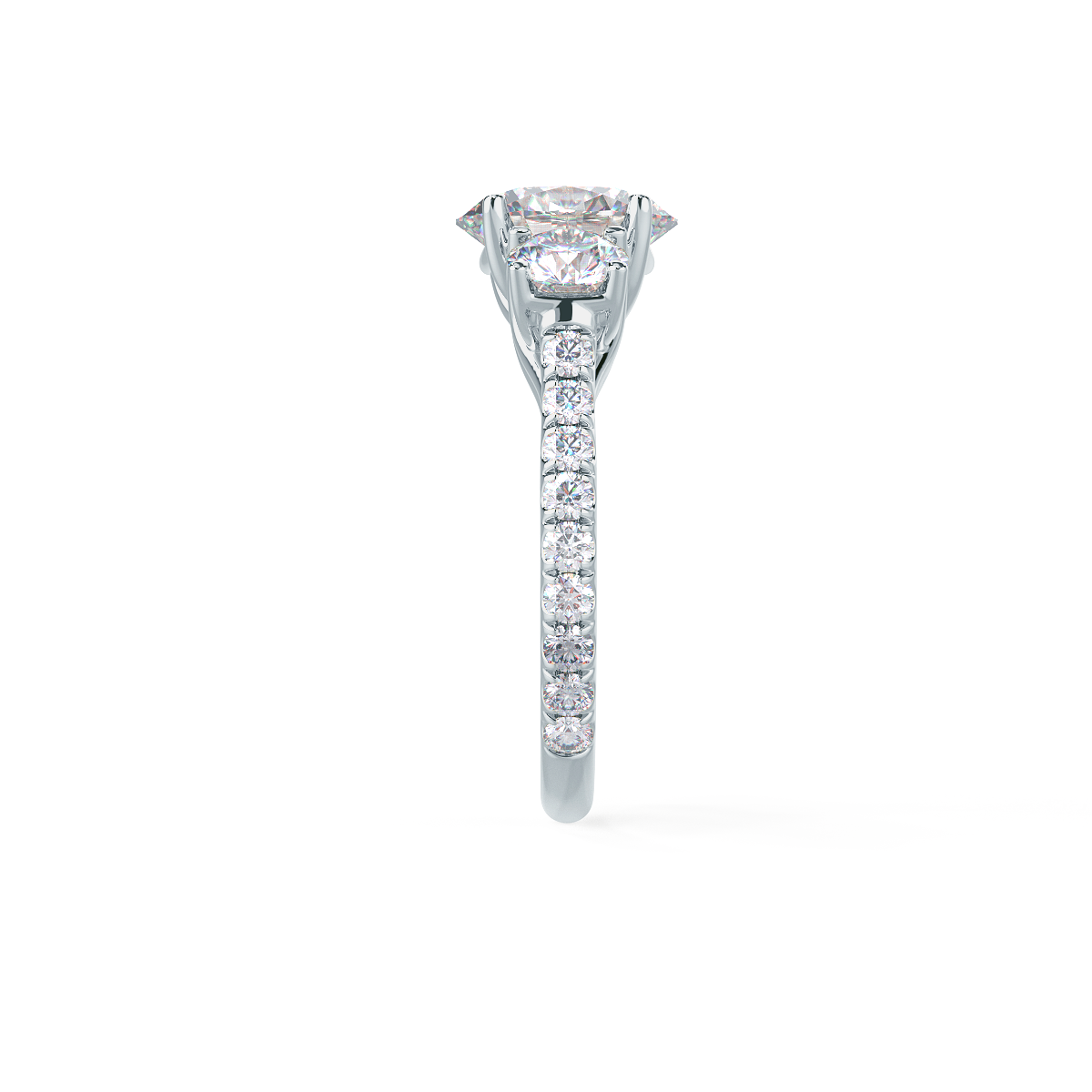 Moissanite engagement rings sale clearance online