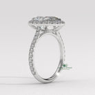 rose gold pear engagement ring, pear solitaire diamond ring, vintage pear diamond ring, pear diamond halo ring, yellow gold pear ring