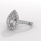 pear diamond engagement ring, pear shaped diamond ring, gold pear diamond ring, pear cut diamond engagement ring, white gold pear diamond ring